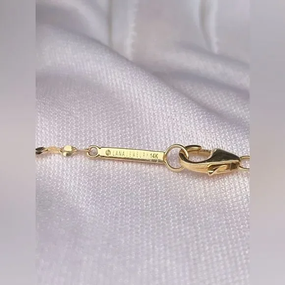 Lana Petite Cross Bar Lariat Necklace - Picture 11 of 12